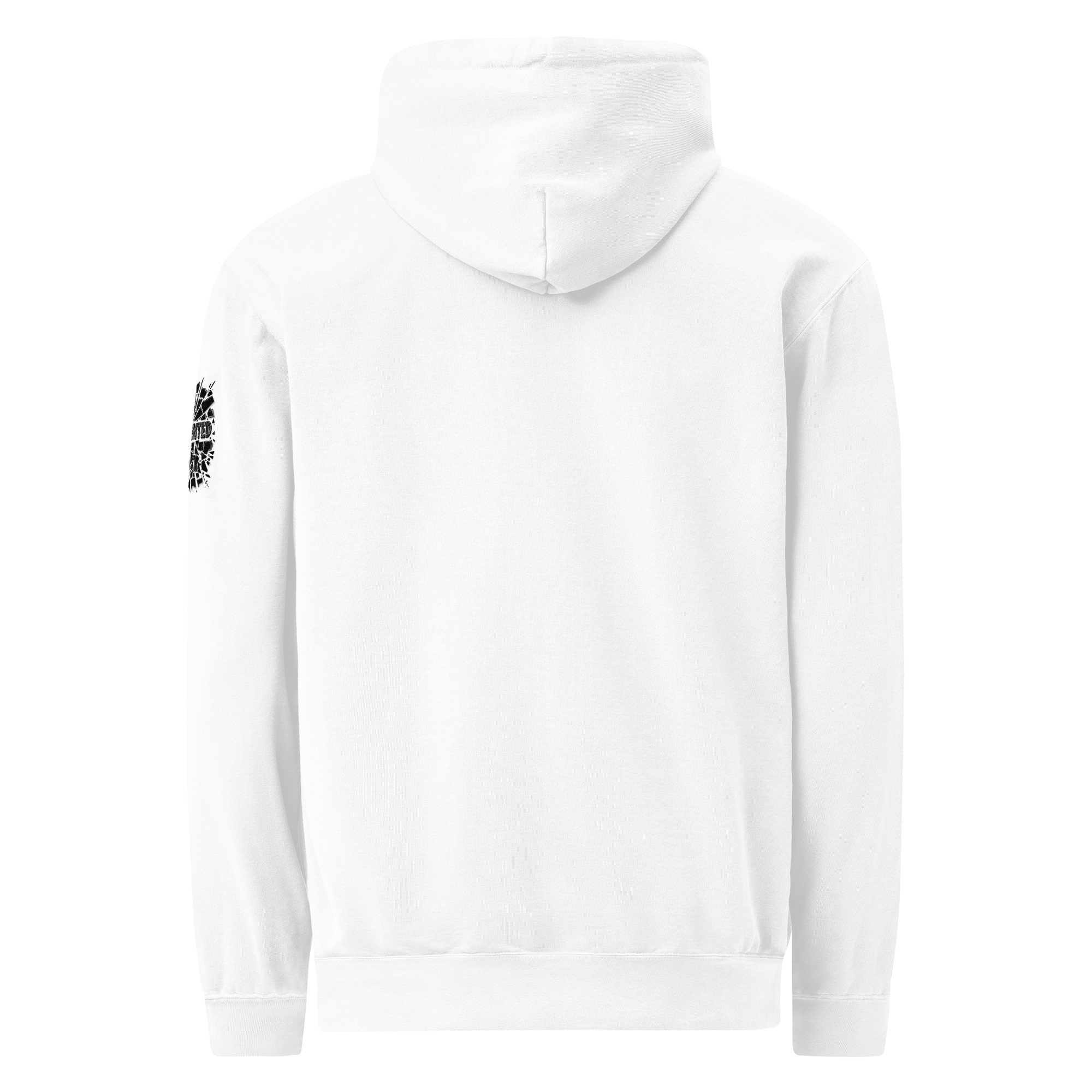 Sweat Fragmented Light – Hoodie teinté unisexe – Image 3