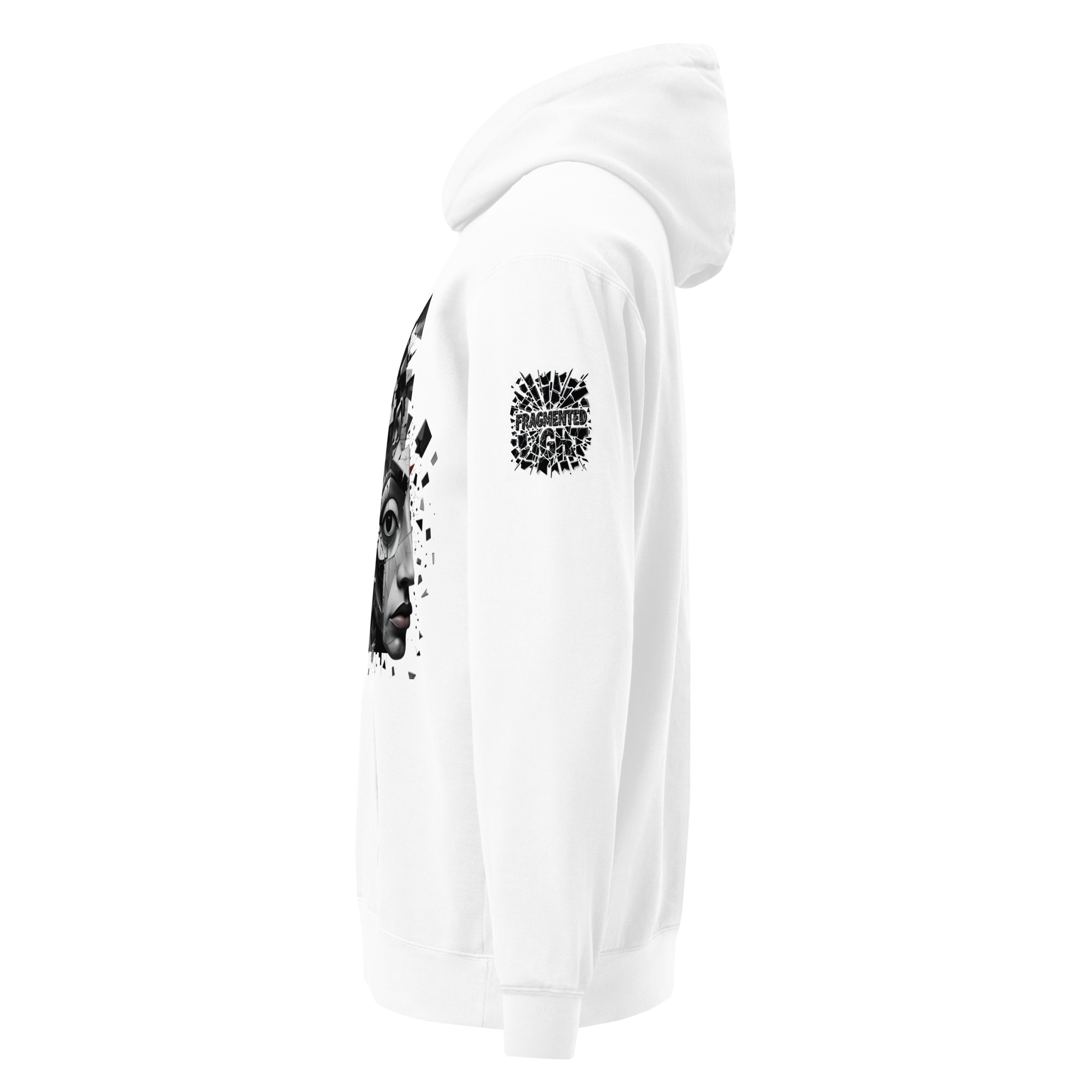 Sweat Fragmented Light – Hoodie teinté unisexe – Image 4