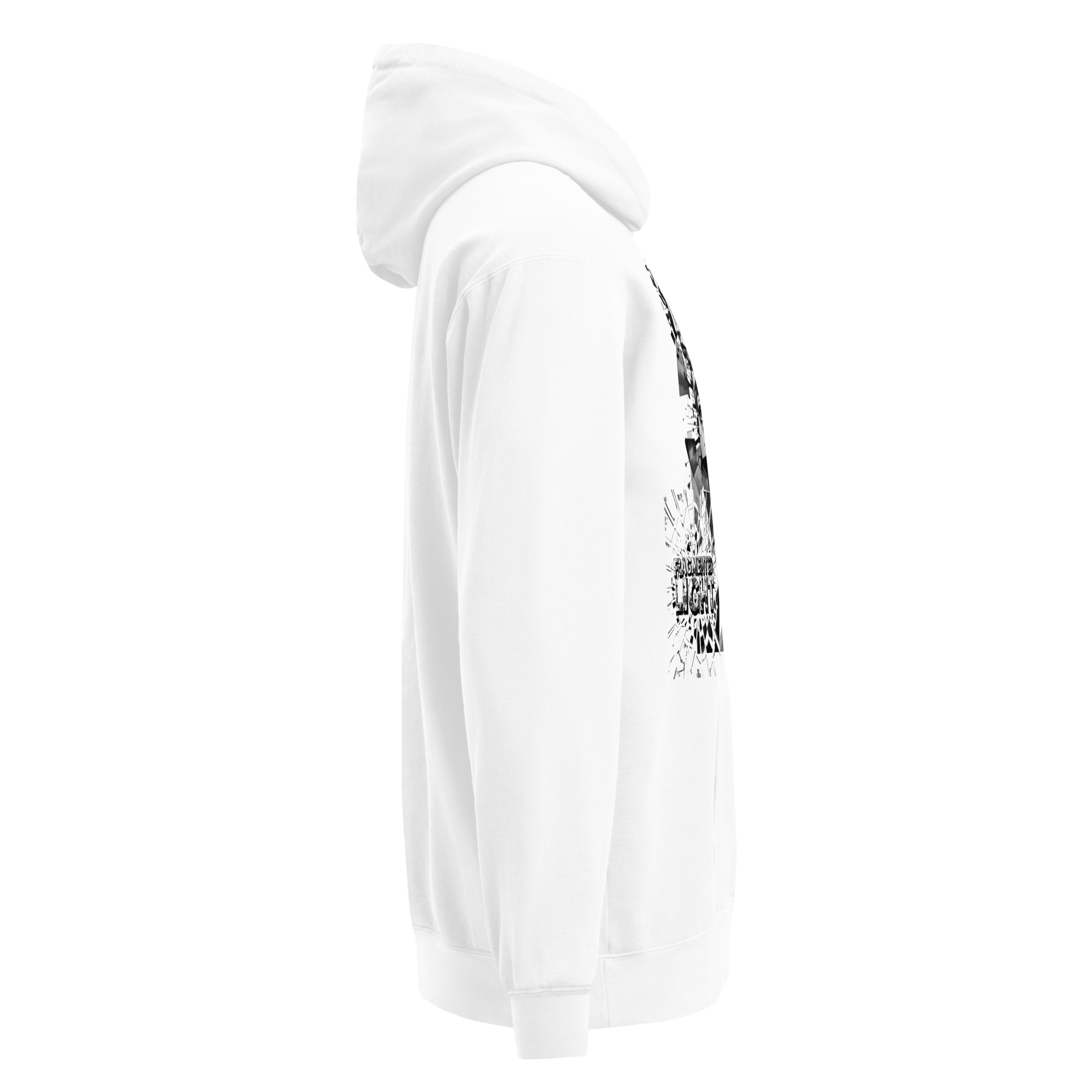 Sweat Fragmented Light – Hoodie teinté unisexe – Image 5