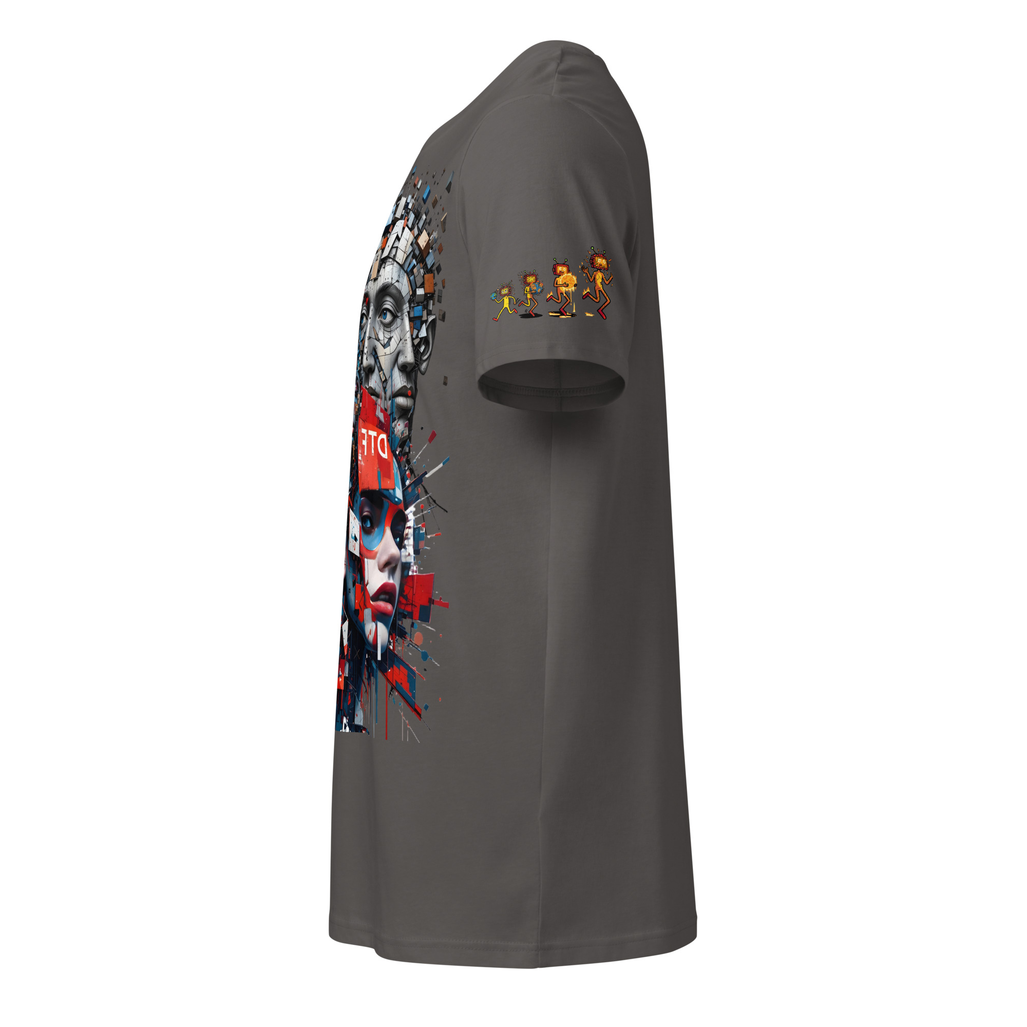 T-shirt épaisseur moyenne écologique unisexe – Image 7