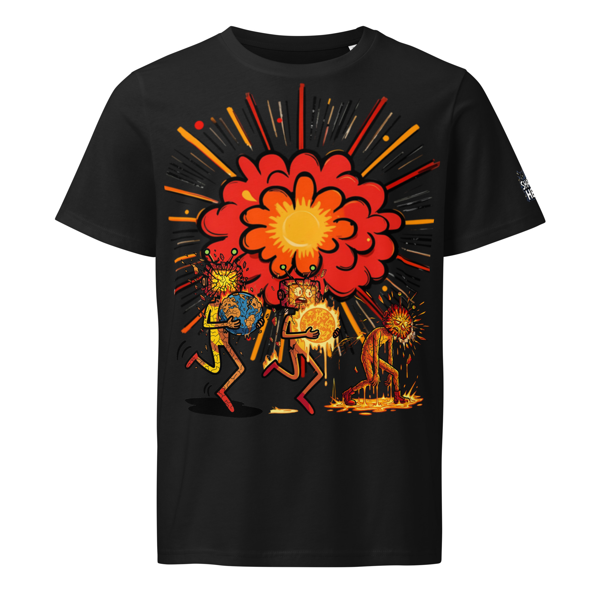 T-shirt épaisseur moyenne écologique unisexe – Image 5