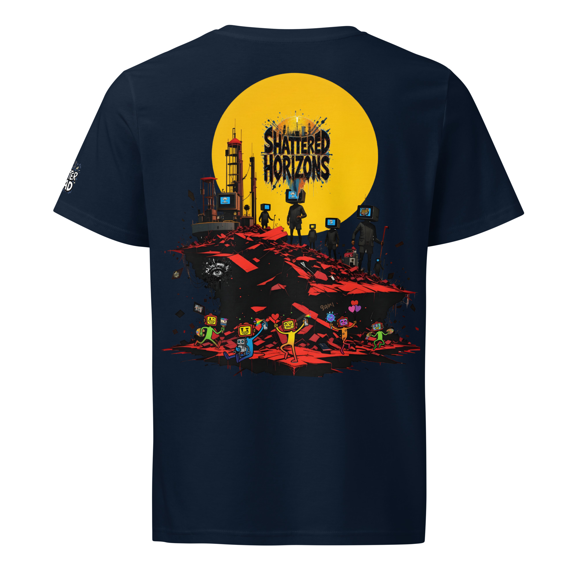 T-shirt épaisseur moyenne écologique unisexe