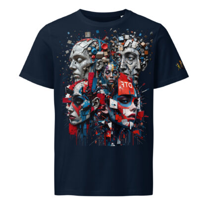 T-shirt épaisseur moyenne écologique unisexe