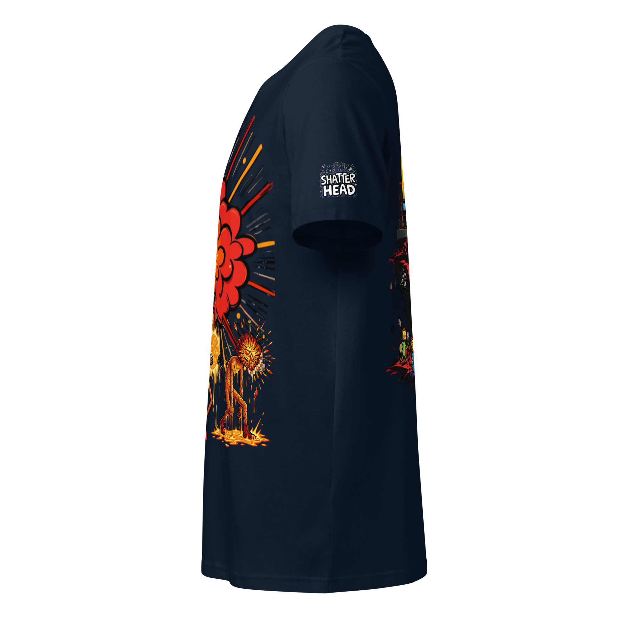 T-shirt épaisseur moyenne écologique unisexe – Image 3