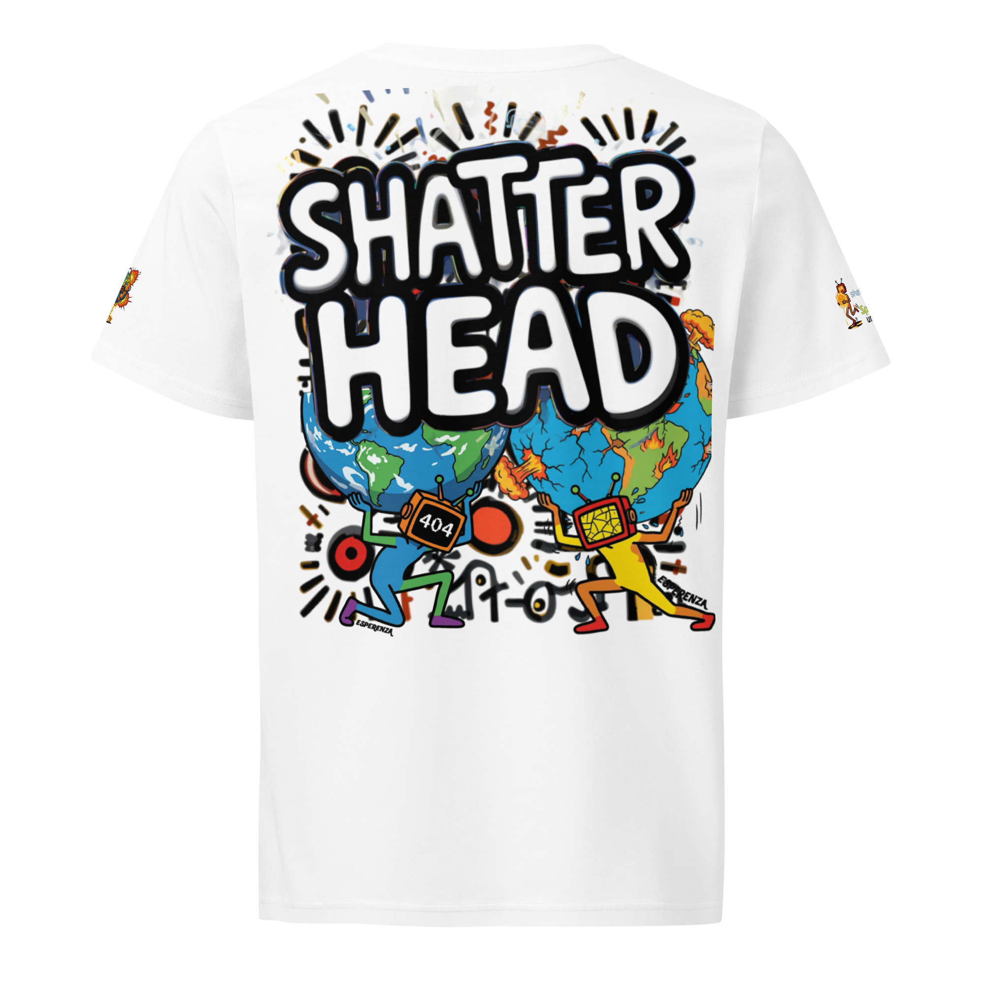 T-shirt épaisseur moyenne écologique unisexe