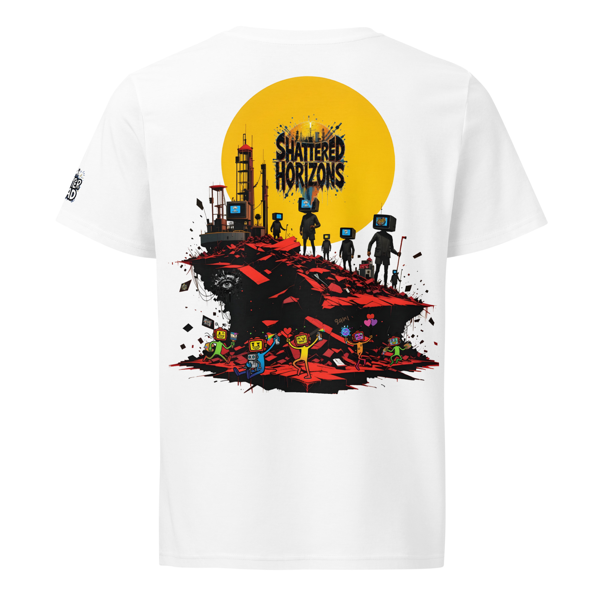 T-shirt épaisseur moyenne écologique unisexe – Image 14