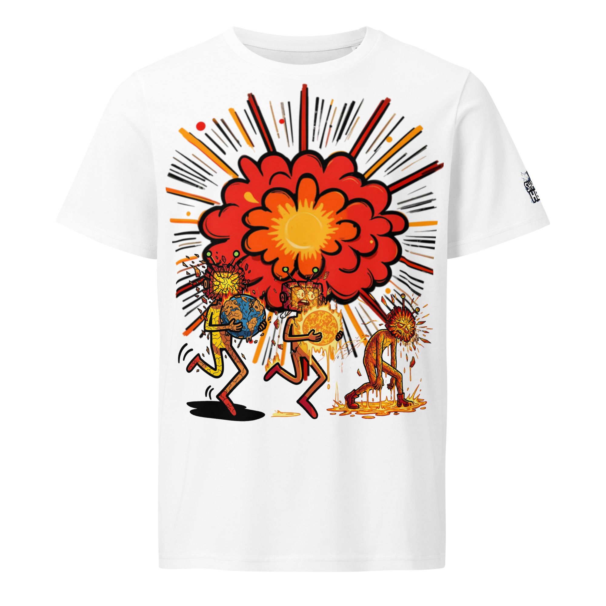 T-shirt épaisseur moyenne écologique unisexe – Image 13