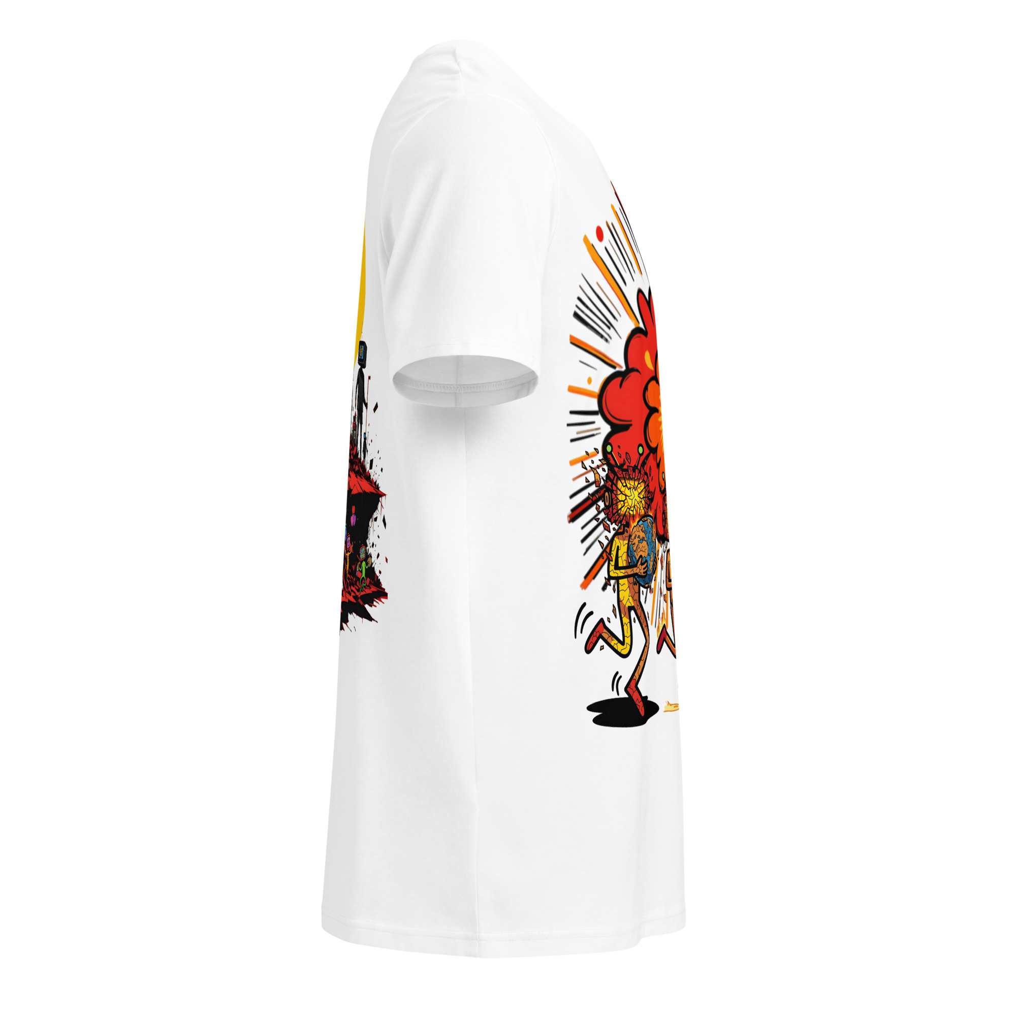 T-shirt épaisseur moyenne écologique unisexe – Image 16